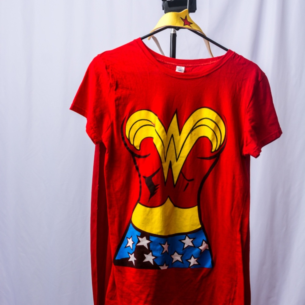 Rubie's 880475 Wonder Woman T-Shirt Costume - L